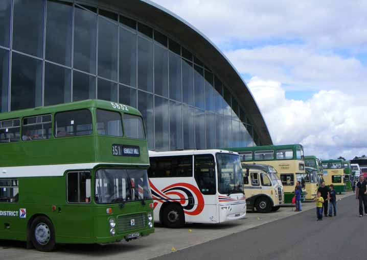 Maidstone & District centenary line up at Showbus 2011